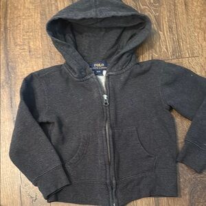 Polo by Ralph Lauren Kids Gray Hoodie pony 3T‎
